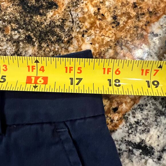 Talbots Women's Navy 7" Perfect Shorts - SIZE 12 - Picture 8 of 9